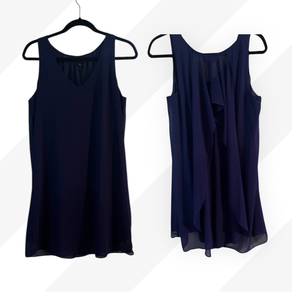 BCX Navy Sleeveless Dress